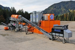  2&nbsp; Container-mobile wet screening plant for processing soil and residual construction masses of Bernegger 