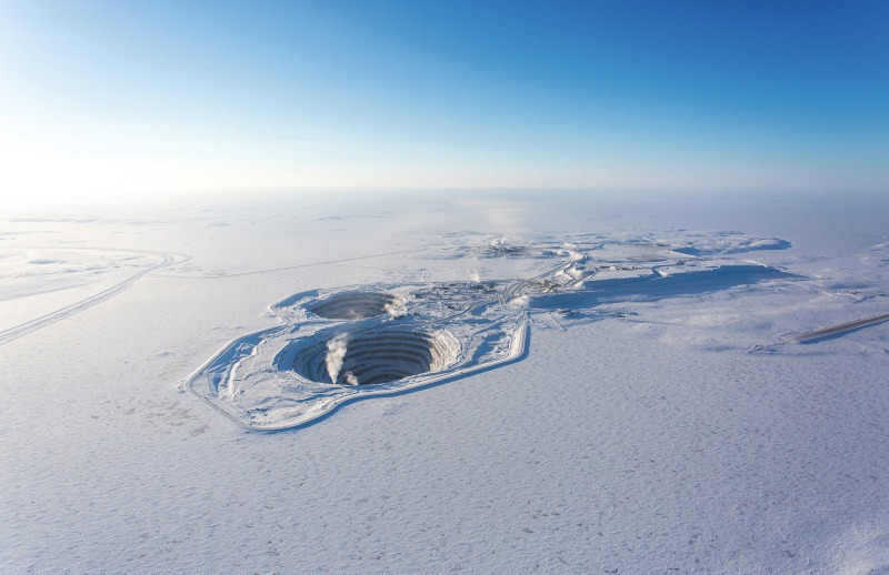 Production of rough diamonds Mineral Processing