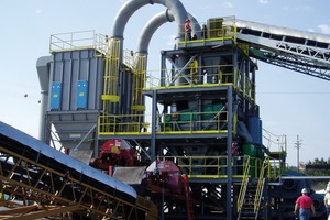  allair®-Setzmaschine zur Kohleaufbereitung in XXX • allair® Jig for coal processing in XXX 