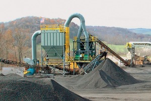  3 	allair®-Setzmaschine zur Kohleaufbereitung in Texas/USA	allair® Jig for coal processing in Texas/USA 