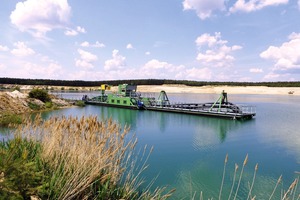  The WRX centrifugal pumps from Düchting have already been the “heart“ of the Habermann suction dredgers for years 