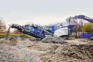  3	Mit der Prallbrechanlage MR 110 Z EVO2 kann eine hohe Leistung in Naturstein- und Recyclinganwendungen erzielt werdenThe impact crusher MR 110 Z EVO2 can achieve a high output in natural stone and recycling applications 