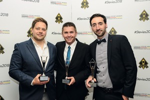  2 Von links: Marco Schmid (Rec.Tec), Benjamin Schöpf (Sachtleben Minerals), Manuel Vegas (Rec.Tec) • From the left: Marco Schmid (Rec.Tec), Benjamin Schöpf (Sachtleben Minerals), Manuel Vegas (Rec.Tec) 