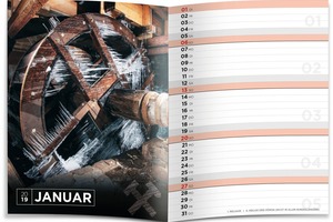  Der Mini-Kalender • The Mini calendar 