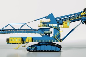  Neu entwickelter thyssenkrupp barracuda-SchaufelradbaggerNewly developed thyssenkrupp barracuda bucket wheel excavator 