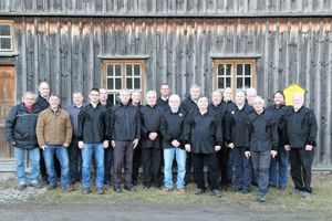  2 Mitglieder des Bergbauvereins Schneeberg/Erzgebirge e.V. • Members of the Bergbauverein Schneeberg/Erzgebirge  