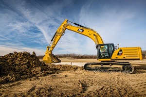  Cat Kettenbagger der nächsten Generation mit 36 Tonnen • Cat chain excavator of the next generation with 36 tons 