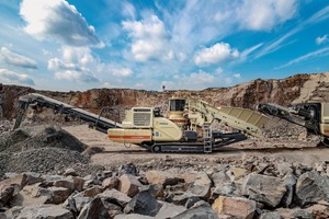  1 Auf der bauma 2019 wird Metso den erneuerten Lokotrack LT200HP vorstellenAt bauma 2019, Metso will display the renewed Lokotrack LT200HP 