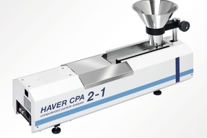  5 Das neue HAVER CPA 2-1 mit erweitertem Messbereich und verbesserter Messqualität • The new HAVER CPA 2-1 with extended measurement range and improved measurement quality 