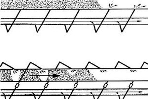  3 Oben: Übliches Bypass-System, unten: AIRCONDOS© Bypass-System • Top: Conventional bypass system, bottom: AIRCONDOS© bypass system 