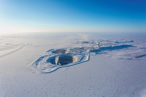  10 Diavik Diamantenmine • Diavik diamond mine 