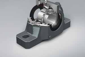  3 Das erzverarbeitende Unternehmen setzt jetzt NSKHPS-Pendelrollenlager ein, die in SNN-Lagergehäusen montiert sind • NSKHPS Spherical Roller Bearings were supplied within NSK SNN Plummer Blocks for the ore plant application 