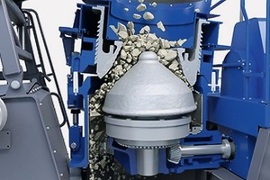  Es gibt eine Vielzahl an Variablen, die die Brechleistung eines Kegelbrechers beeinflussenThere are a large number of variables that influence the crushing capacity of a cone crusher 