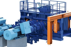  1 Enduron® Hochdruckwalzenmühlen (HPGR) von Weir Minerals • Weir’s Enduron®&nbsp;High Pressure Grinding Rolls (HPGR) 