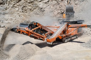  3 Einsatz des Rückführbandes als Haldenband, Erzeugung einer weiteren EndfraktionUse of the return belt as stockpile belt, producing a further final fraction 