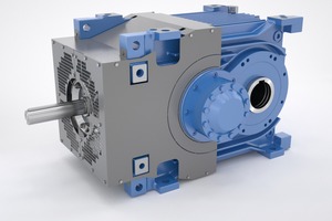  2 MAXXDRIVE® XT-Industriegetriebe sind für Bandförderanlagen in der Schüttgut- und Mineralienindustrie hervorragend geeignet • MAXXDRIVE® XT industrial gear units are ideal for conveyor systems in the bulk material logistics and mineral industries 