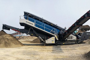  17 Mobile Sandaufbereitungsanlage • Mobile sand production plant 