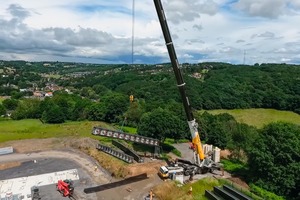  6 Flémalle project: The assembly work was demanding for BEUMER Group 