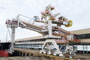  Shiploader before starting into operation 