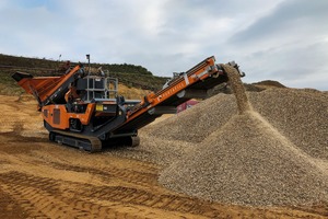  1 MC8 cone crusher from the Irish manufacturer Portafill 