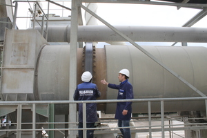  4 Combined drying and cooling drums are used especially for the treatment of minerals, for example in the construction materials industry 