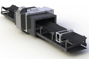  1 Example of a PGNAA analyser configured with an accompanying microwave moisture analyser 