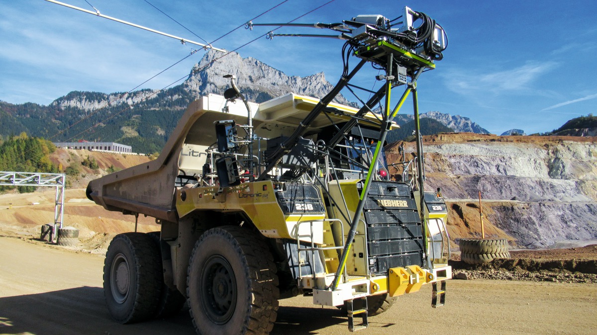 Geneeskunde Pasen Intuïtie Extended trolley line test track at Erzberg - Mineral Processing