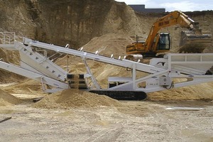  3 Mobile sand classification with the RHEWUM Liberty Screen 