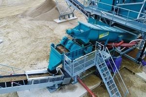  The screw-conveyor is the central element of the preparation plant 