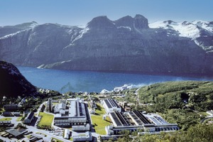  Düngemittelfabrik in Glomfjord/Norwegen  