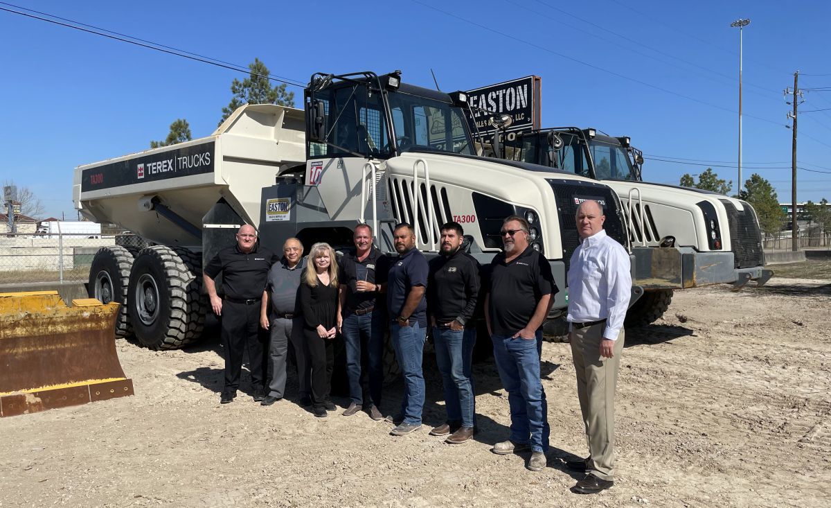 Easton wins Terex Trucks Top Dealer Award Mineral Processing
