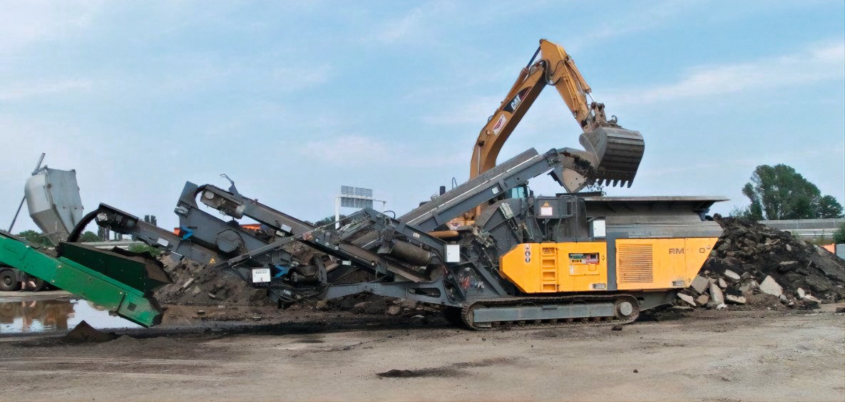 Asphalt recycling with RM impact crushers Mineral Processing