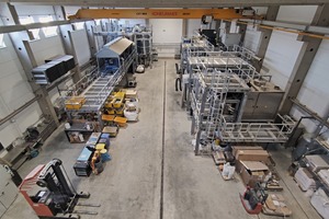  <div class="bildtext">View into the recycling test centre at IAB Weimar gGmbH </div> 