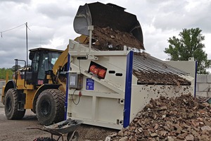  Processing of rubble 