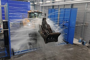  2 A wheel loader is washed at 12&nbsp;000&nbsp;l per minute 