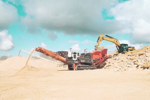  10 Mobile Sandvik impact crusher 