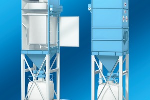  3 The KJF type standing filter with DELA system reduces compressed air generation costs by up to 40 % and, thanks to the newly developed technology, ensures significantly longer service lives, higher loads and better filtration 