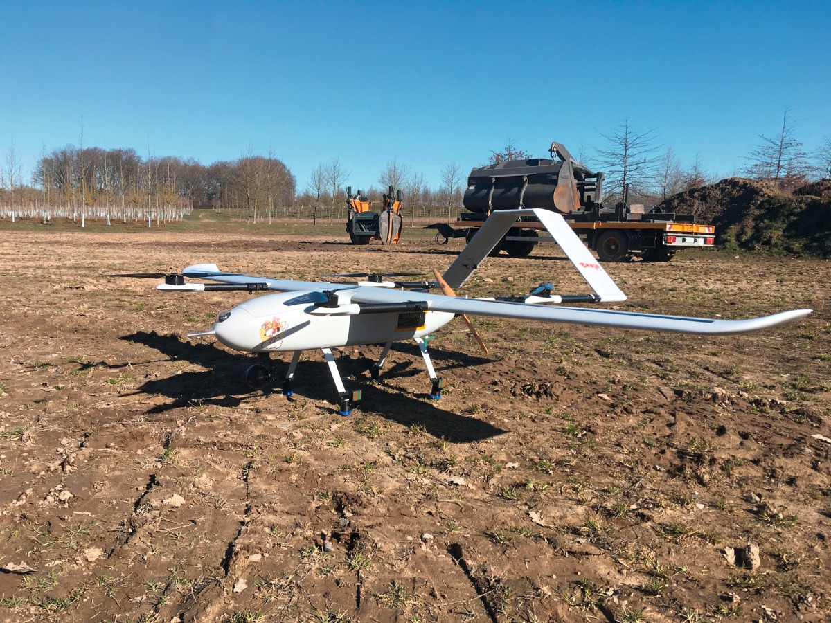 Drone flights for use in mining Mineral Processing
