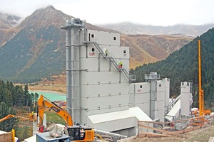  5 Since October the new container-mobile SBM mineral processing concept GRAVEX has proven its worth at the construction of the new storage power station in Kühtai, high up in the Tyrolean Alps 