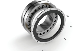  2 The seal is mounted to a ring/holder that is fully detachable (via bolts) to allow access for internal clearance measurements using feeler gauges 