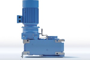 <div class="bildtext">The compact combination of MAXXDRIVE<sup>®</sup> industrial gear units, SAFOMI-IEC adapter and drive motor is the best choice for mixer and agitator applications to reduce wearing parts and attached components</div> 