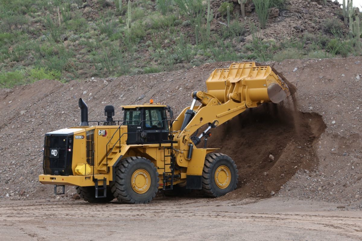 Electric drive Cat® 988K XE Wheel Loader features technology and