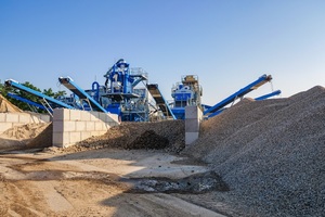  6 The mineral aggregates produced by the plant are used for construction projects in the Paris region 