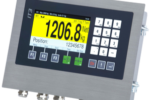 3 IT3: W&amp;M approved weighing terminal from SysTec for industrial scales 