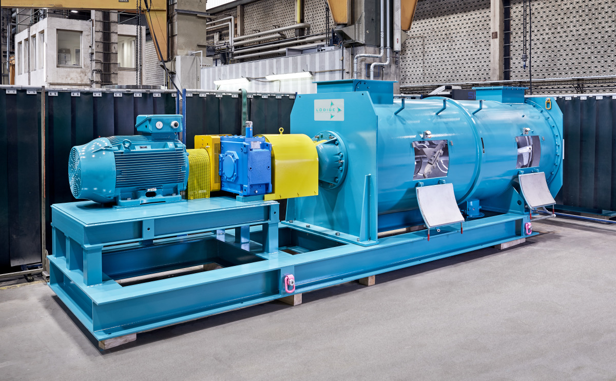 Secure immobilisation of byproducts from power plants in Ploughshare® Mixers Mineral Processing