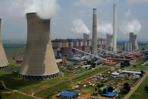  Matla 2 coal-fired power station in South Africa 