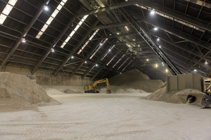  Gypsum recycling at a gypsum plasterboard manufacturer 