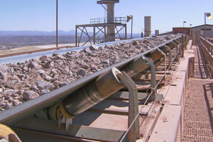  <div class="bildtext">Conveyor with proper loading and tracking</div> 