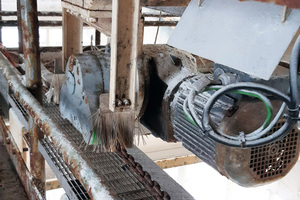  	Process reliability in the salt warehouse: the optimized belt stacker	in the warehouse in Borth 