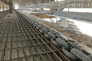  Works despite corrosion: The RUD Tecdos round link chain made of case-hardened steel 